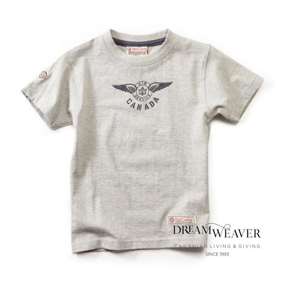 Kids Canada Air Service T-Shirt | Red Canoe - Picture 1 of 1
